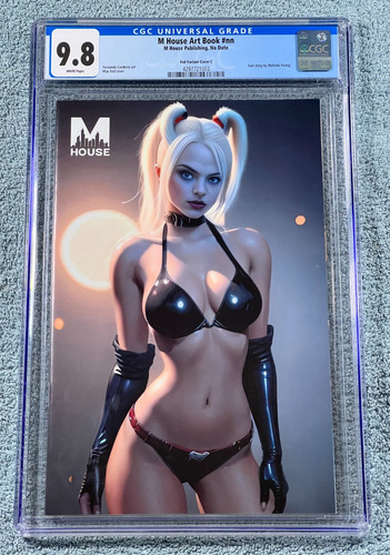 Harley quinn house cgc 8 - quinn, 9.8