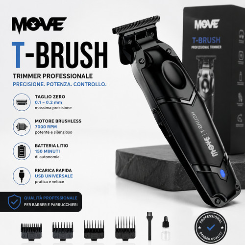 Move brush trimmer - move, t-brush