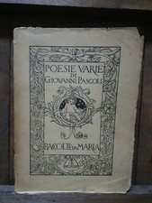 GIOVANNI PASCOLI-RACCOLTE DA