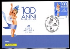 busta primo giorno fdc cartolina maximum 2023 Felce Azzurra