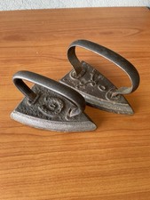 Coppia Ferri da Stiro Antichi in Ghisa fine ‘800