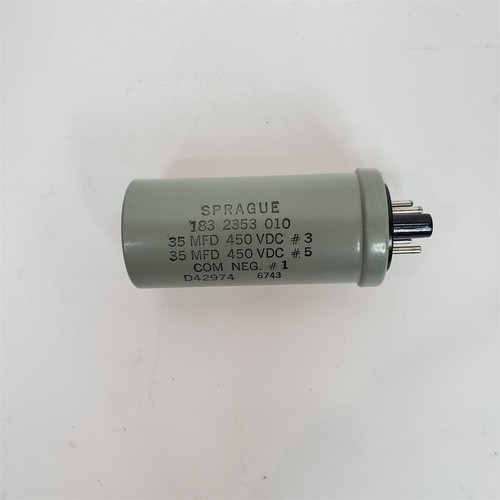 Condensatore sprague doppia - sprague,