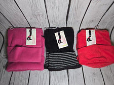 Calze nuove Capelli fodera stivali pioggia neve nero rosso rosa scegli colore XS-M/L