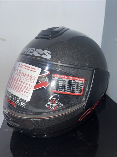 Casco moto integrale vintage