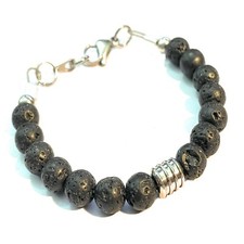 Bracciale pietra lavica