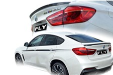 Spoiler labbro adatto per BMW X6 F16 F86 X6M, ala posteriore spoiler posteriore (non verniciato)