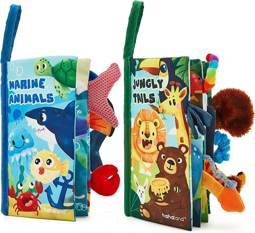 Libri stoffa neonati - libri, 2