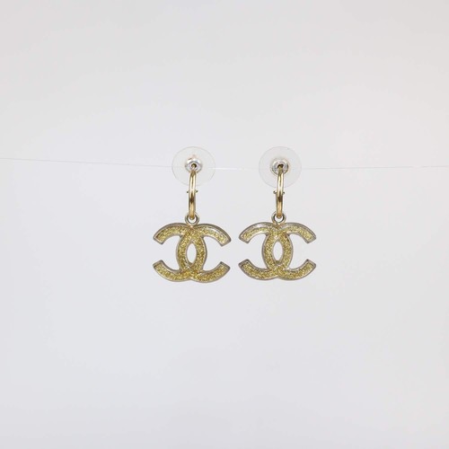 Orecchini chanel placcati oro - placcati,