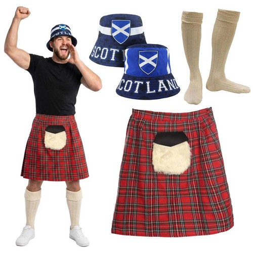 Scozia kilt sporran secchiello - scozia,