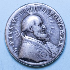 PIO V MEDAGLIA VOTIVA SACRA