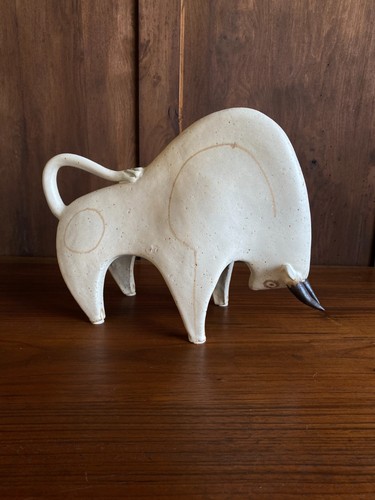 Scultura toro gambone - gambone, gres
