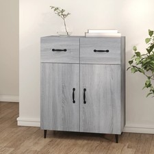 Mobiletto Credenza in Legno Multistrato 69,5x34x90 cm Colori Diversi vidaXL