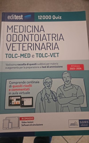 Editest 12000 quiz medicina - 12000,