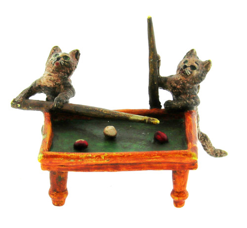 Gatti bronzo viennese - gatti,