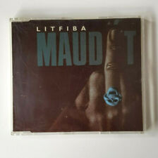 LITFIBA "MAUDIT"  PIERO PELU  CD PROMO SINGOLO + OMAGGIO ADESIVO!