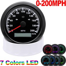 Tachimetro GPS nero 85MM