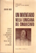 Giulivo Ricci- Un inventario nella Lunigiana del Cinquecento ( 26830 )