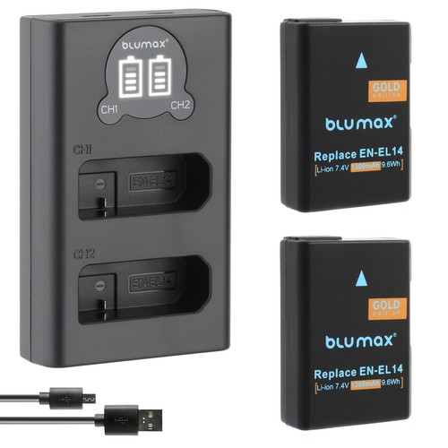Batteria caricatore lcd - +,