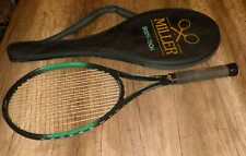 MILLER BODY-TECH RACCHETTA TENNIS HMG 95 GRAPITHE + CUSTODIA ORIGINALE