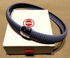 BRACCIALE COLLANA HIP HOP ICON COLORE GLICINE MISURA CM.42 IN SILICONE GOMMA