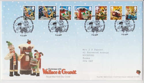 Royal mail fdc 2010 natale - mail,
