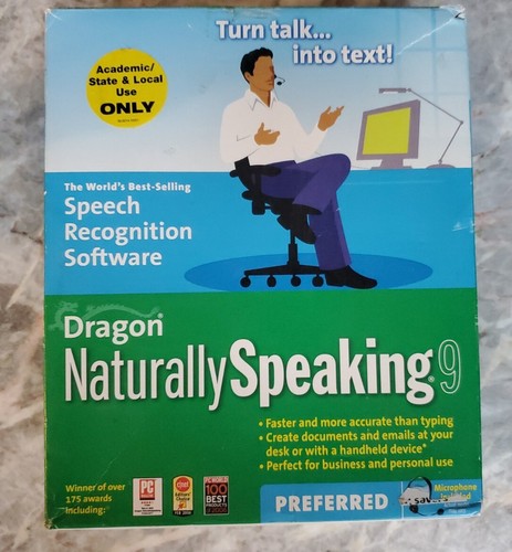 Dragon naturally speaking - speaking, 9