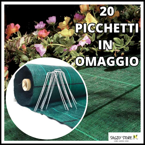 Telo pacciamatura 100g nero - 100g,