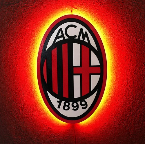 Lampada stemma logo milan - -,