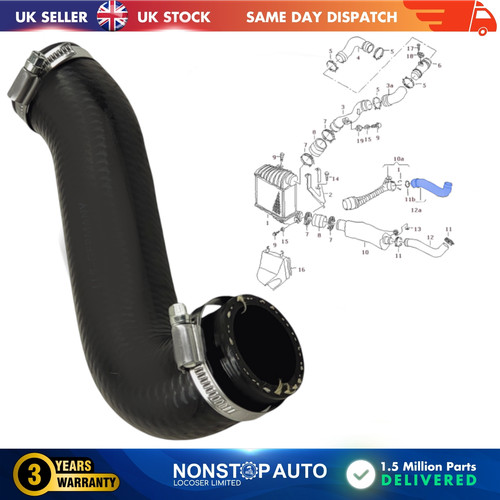 Tubo intercooler turbo - tubo,