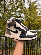 Air Jordan 1 Retro OG High 'Dark Mocha' Uomo US Taglia 10 con scatola