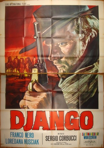 Django poster film - django, italiano