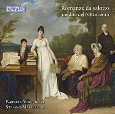 Barbara Vignudelli - Romanze Da Salotto Inedite Dellottocento [New CD]