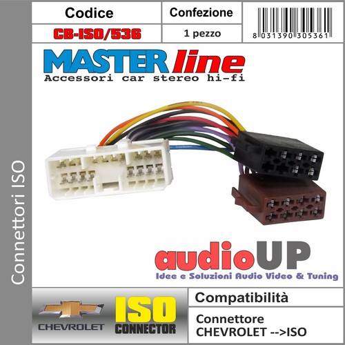 Connettore iso radio originale - radio,