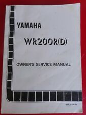YAMAHA WR 200 R (D) 1992