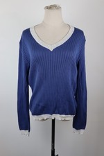 BYBLOS MAGLIONE COTONE DONNA Tg. 50 WOMAN CASUAL SWEATER VINTAGE