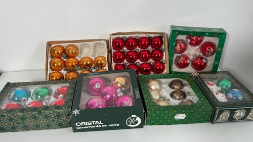 Vecchie palline natale - vecchie, di