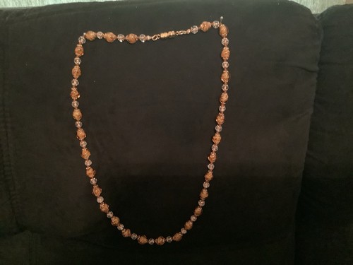 Collana perle vetro - di,