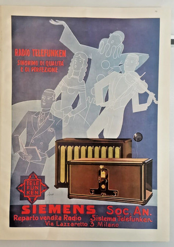 Radio telefunken branca - e,