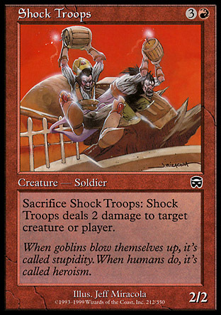 Magic mtg truppe assalto - mtg,