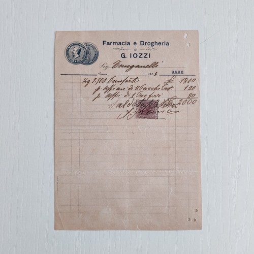 1904 farmacia drogheria - 1904, g