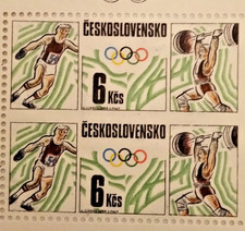 Poste Cecoslovacchia 1988