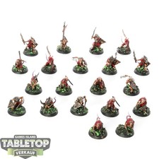 Skaven - 20 Clanrats - dipinto