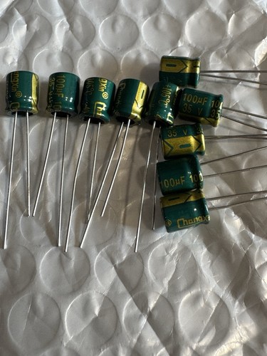 10pz 100uf 35v condensatore - 10pz,