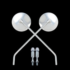 SPECCHI SPECCHIETTI CROMATI ORIGINALI PER PIAGGIO VESPA PX 125 150 200 DISCO