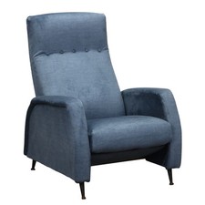 Poltrona reclinabile vintage - reclinabile,