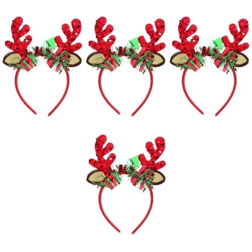 Set cerchietto corna - set, 4