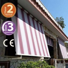 TENDA DA SOLE MILOS A CADUTA PER BALCONE CON BRACCETTI ESTENSIBILI 250 X 250 CM 