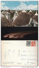 2579) BRINDISI SELVA DI FASANO I TRULLI VIAGGIATA 1961