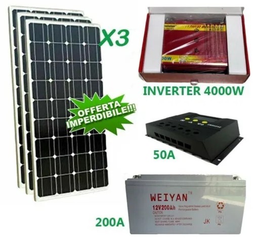 Kit fotovoltaico 3kw - fotovoltaico,
