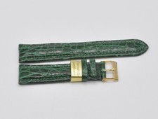 Cinturino MORELLATO Green crocodile strap 20mm (18mm buckle) new unused